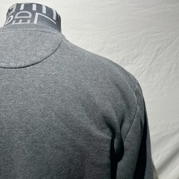 Calvin Klein Sweatshirt CK Jeans Black Embroidered Made In USA Size L - Picture 10 of 11